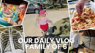 Big Score! Day in the Life Family of 6: Chiropractor, Duck Egg Adventures & Fajita Pizza Recipe!