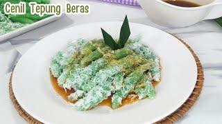 Cenil Tepung Beras !!! Olahan Tepung Beras yang Legit Manis dan bikin nagih