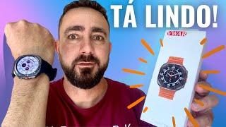 NOVO WATCH 7 ULTRA 47MM, O GALAXY WATCH ULTRA CHINÊS FICOU TOP! TELA AMOLED COM AOD, NAVEGAÇÃO GPS E