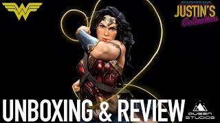 Queen Studios Wonder Woman 1/4 Scale Statue Unboxing & Review