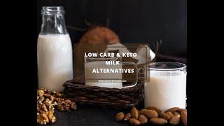 The Best Low Carb Milk Alternatives for Keto Recipes