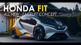 Honda Fit All New Facelift Concept Car, AI Design