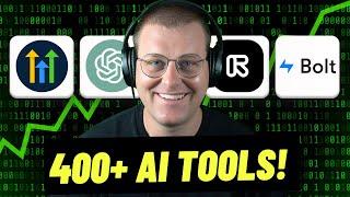 NEW 400+ AI Tools to Make Money Online in 2025 ($1,000 DAILY!)