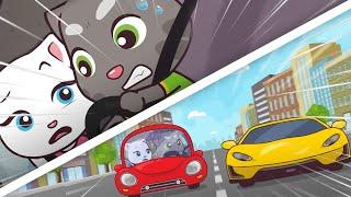 Fast Cars, Furious Chase | Talking Tom Heroes | Cartoons for Kids | WildBrain Superheroes