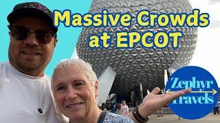 Despite Massive Crowds at EPCOT - We Find the Attractions that are NOT Crowded | RV Travel