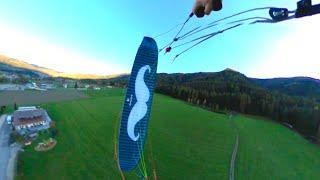 Spirals 'n Landings on the @go.flare.global 15m Moustache - Paragliding Kronplatz