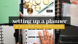 HOW TO SETUP A PLANNER :: A Step-by-Step Planning Process to Create the Perfect Planner Setup