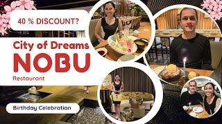 Nobu Restaurant In City of Dreams