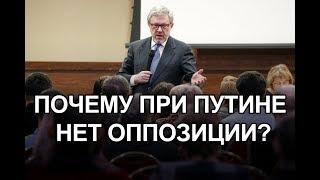 Почему при Путине в России нет оппозиции?