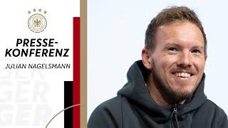 RE-LIVE | Pressekonferenz der Nationalmannschaft mit Julian Nagelsmann