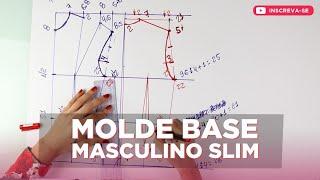 MOLDE BASE MASCULINO SLIM / PAULA BATISTA