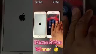 IPhone 8 Plus VS IPhone 6 Plus Speed Test | 2023  #shorts