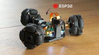 ESP32 based omnidirectional robots w/ camera | makermoekoe