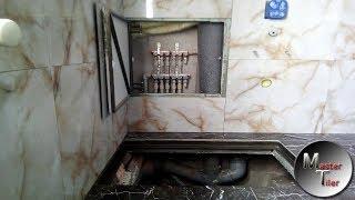 Установка скрытых ревизий из плитки в Харькове – монтаж ревизионных люков невидимок. Master Tiler