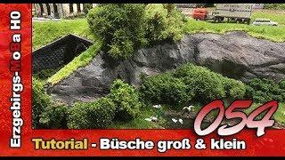 Folge 054 - Tutorial - große und kleine Büsche selbst bauen (Deutsch/German)