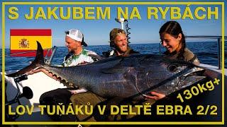 Fishing with Jakub - Tuna fishing in delta Ebro (cubing)