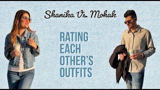 Rating Each other's Outfits | Amazon Finds | Mohak and Shanika