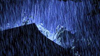 Ignore Stress to Sleep Instantly with Rain Sounds for Healing | Thunder Tumbles on the Tin Roof