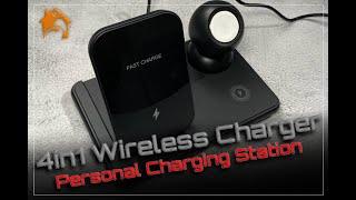 4-in-1 Wireless Charger Personal Charging Station