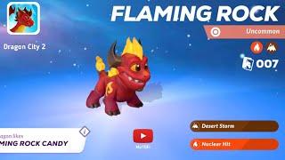 How To Breed Flaming Rock Dragon || Dragon City 2