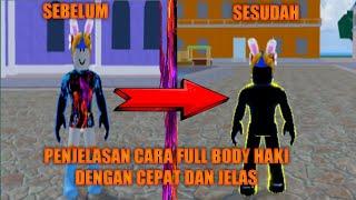 Penjelasan Bagaimana Cara Mendapatkan Haki, Dan Full Body Haki Di | Blox Fruit | ROBLOX Indonesia