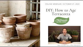 DIY: How to Age Terracotta