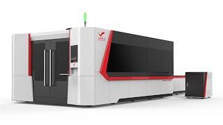 DP LASER Full Cover 3015 4020 6025 8025 10025 12025 CNC Metal Plate Fiber Laser Cutting Machine