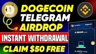 Dogecoin Mining || $50 DOGE live  Withdrawal Without investment