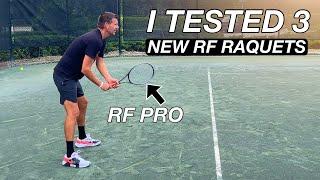 Testing New RF Racquets | Wilson RF 01 Pro & RF 01, RF 01 Future | Finding a New Racquet Part 2