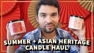 "NEW" Summer + Asian Heritage Candles Haul – Bath & Body Works