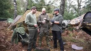 Übernachtung mit Hängematte im Herbstwald | Hammock Overnighter #bushcraft #outdoor