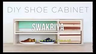 IDE INSPIRATIF CARA GAMPANG BIKIN RAK SEPATU - SERBA TUTORIAL