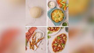 2-Ingredient Pot-a-Dough 3 Ways