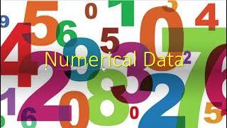 Categorical versus numerical data