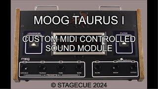 MOOG TAURUS 1  - CUSTOM MIDI