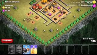 CLASH OF CLANS | SINGLE PLAYER MAPS | MAP #22 | Gobbo Campus