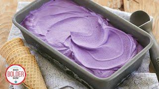 3-Ingredient Homemade Ube Ice Cream Recipe - No Machine Needed!