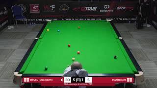 2024/25 Q Tour — Playoff 1: Semi-final — Steven Hallworth vs Ryan Davies