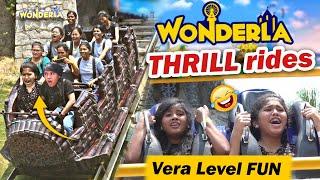 Ayyo Kapathunga FUN & THRILL Rides @Wonderla || Ammu Times ||