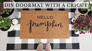 How to Make a Doormat with Cricut (Easiest Method) | DIY Doormat with Cricut