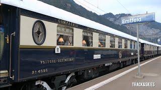 The World's Most Luxurious Train: The Venice Simplon Orient Express crossing Switzerland