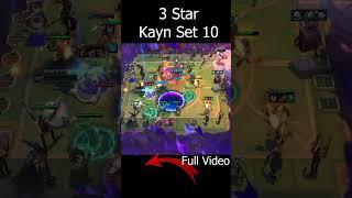 3 STAR Kayn 5 Cost ⭐⭐⭐ | TFT Set 10 #dtcl #teamfightactics #tft
