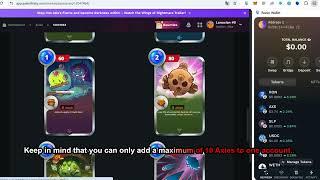 Axie Infinity: How to Get Any Axie for Free | Axie Claim Hack by Kelly