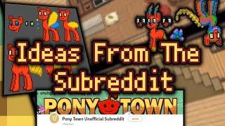 Pony Town Subreddit Ideas