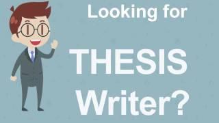 Thesis writing Services Pakistan