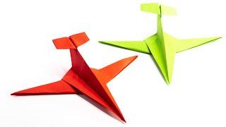 Origami airplane tutorial