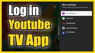 How to Sign In To Youtube App on TV for Firestick or Smart TV (Easy Method)