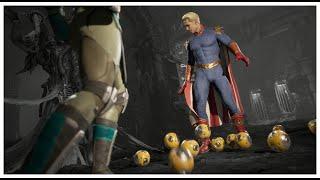 MK1: Cyrax Annihilation Kameo Fatality on EVERYONE (Including Homelander)