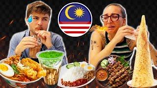 Foreigners React to Malaysian Food for the First Time!! 