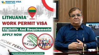 Lithuania Work Permit Visa 2024 | Lithuania Work Visa Apply Online | Lithuania Direct TRC Process